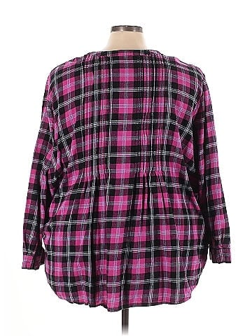 Woman Within 3/4 Sleeve Blouse (view 2)