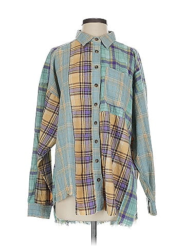 Easel Long Sleeve Button-Down Shirt (view 1)