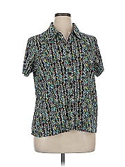 Christopher & Banks Short Sleeve Blouse