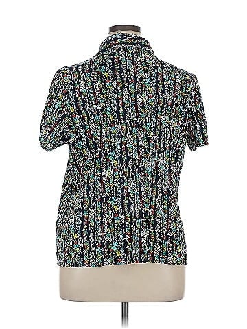 Christopher & Banks Short Sleeve Blouse (view 2)