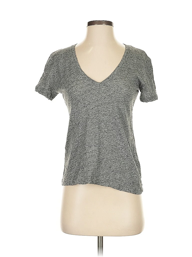 Pre-owned Madewell Short Sleeve T-shirt In Gray