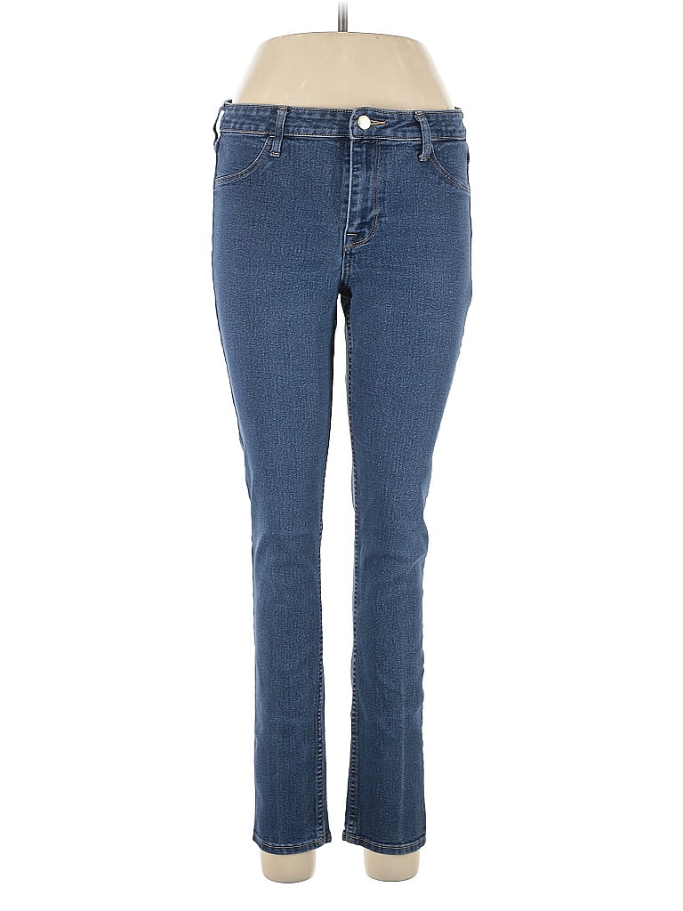 &Denim by H&M Solid Blue Jeans Size 32 waist - photo 1