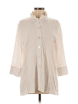 Habitat 3/4 Sleeve Button Down Shirt