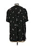 Soma Stars Black Short Sleeve Blouse Size L - photo 2
