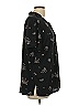 Soma Stars Black Short Sleeve Blouse Size L - photo 3
