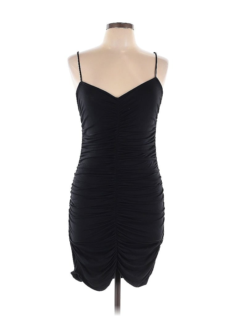Pre-owned Fashion Nova Cocktail Dress In Black