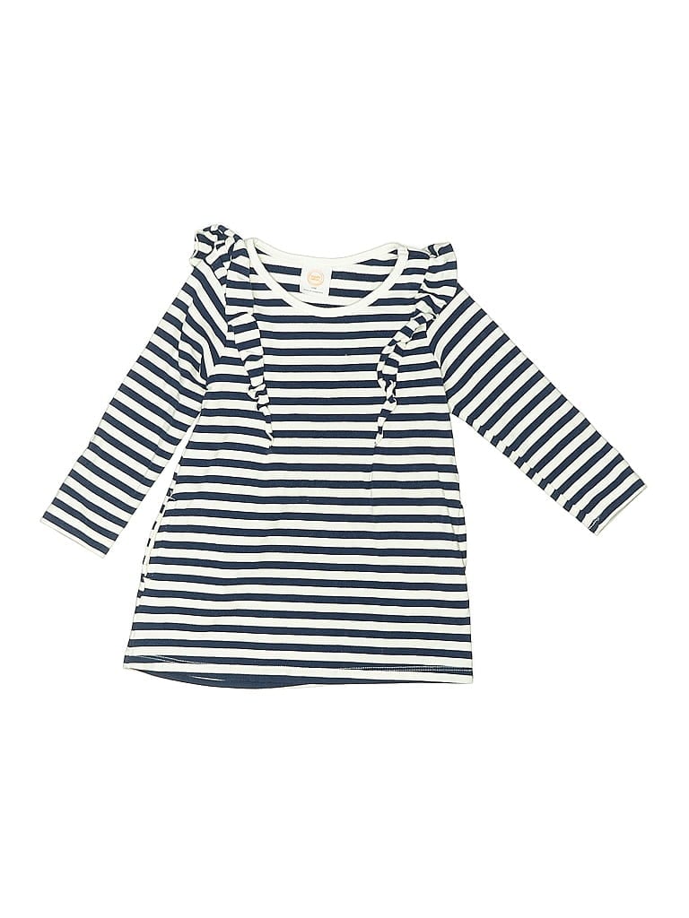 Pre-owned Wonder Nation Kids' Dress In Blue