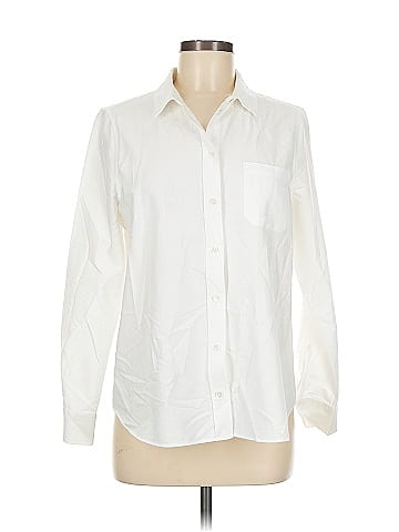 Sézane Long Sleeve Button-Down Shirt (view 1)