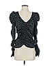 WAYF Black 3/4 Sleeve Blouse Size S - photo 1