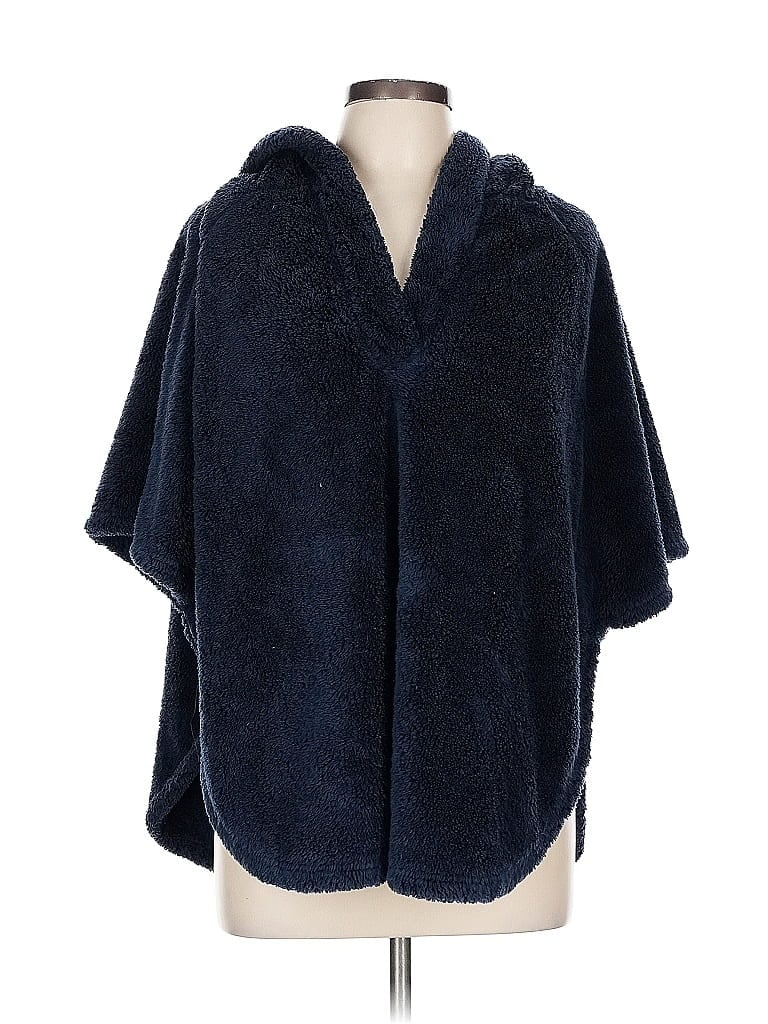 Pre-owned Dylan Poncho In Blue
