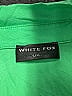 White Fox 100% Cotton Solid Green Long Sleeve Button-Down Shirt Size L - photo 7