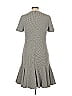 Akris Punto Houndstooth Gray Casual Dress Size 10 - photo 2