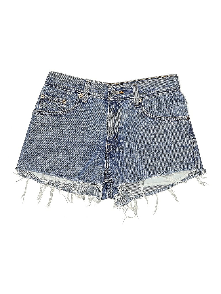 Click to view more detailed imagery on our partner's website Pre-owned Levi's Denim Shorts In Blue