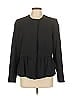 Mango 100% Polyester Black Blazer Size L - photo 1