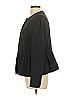 Mango 100% Polyester Black Blazer Size L - photo 5