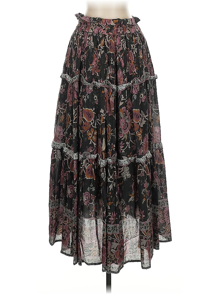 Sea New York Paisley Black Casual Skirt Size S - photo 1