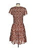 Max Studio 100% Polyester Paisley Brown Casual Dress Size S - photo 2