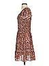 Max Studio 100% Polyester Paisley Brown Casual Dress Size S - photo 5