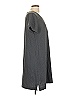Lou & Grey for LOFT 100% Cotton Gray Casual Dress Size L - photo 4