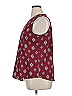 Ann Taylor Factory Burgundy Sleeveless Blouse Size XL - photo 4