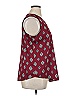 Ann Taylor Factory Burgundy Sleeveless Blouse Size XL - photo 3