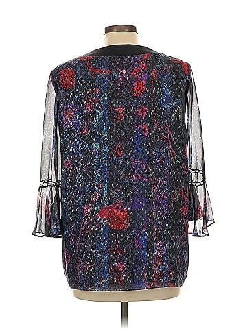 Elie Tahari 3/4 Sleeve Blouse (view 2)