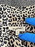 Mystree Animal Print Tan Coat Size S - photo 3