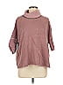 James Perse Burgundy Turtleneck Sweater Size M - photo 1