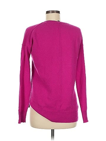 Aqua Cashmere Pullover Sweater (view 2)