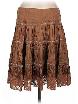 Bebe Silk Skirt