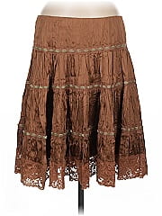 Bebe Silk Skirt