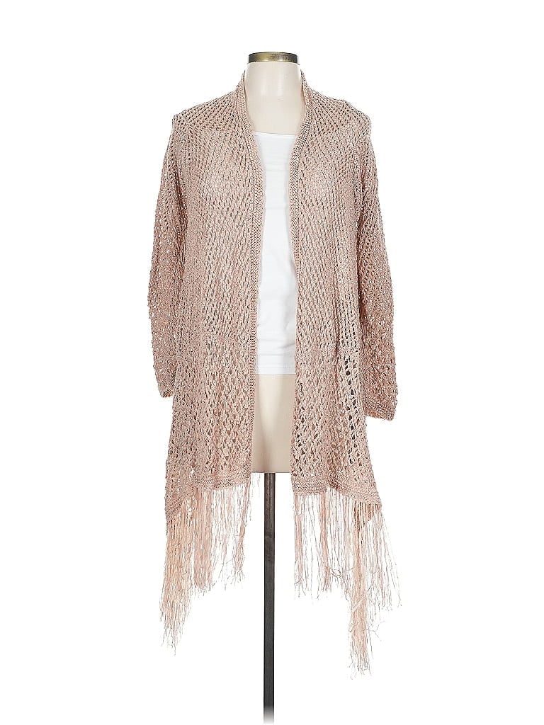 Pre-owned Chico's Cardigan Sweater In Brown