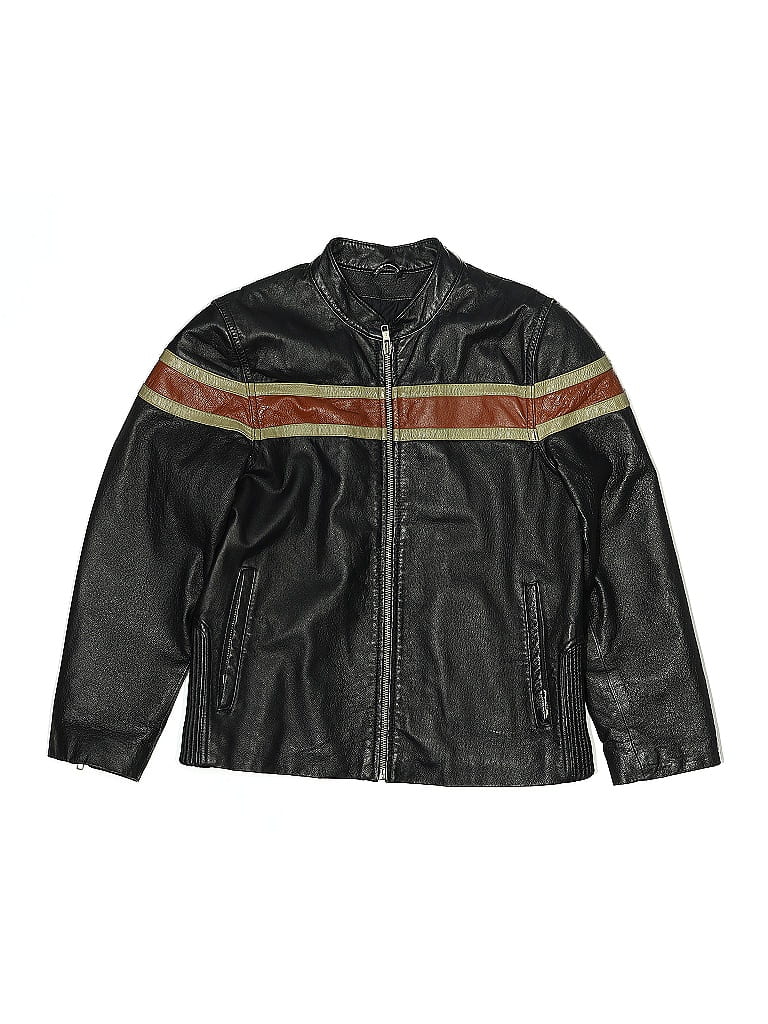 Pre-owned Wilsons Leather Kids' Jacket In Black