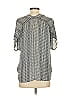 Vince. Gray Blue Short Sleeve Blouse Size XS - photo 2