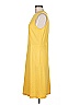 St. John Solid Yellow Casual Dress Size 8 - photo 5
