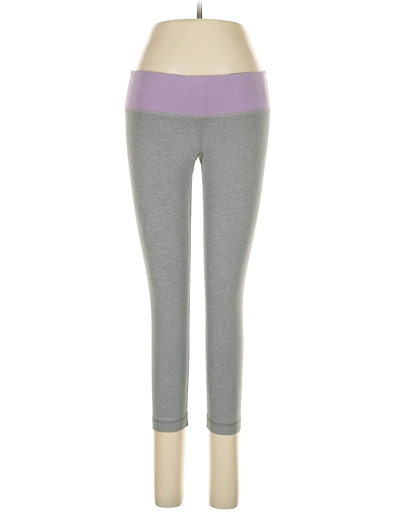 Pre-owned Lululemon Athletica Yoga Pants In Gray