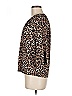 MICHAEL Michael Kors Animal Print Brown 3/4 Sleeve Blouse Size M - photo 5