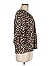 MICHAEL Michael Kors Animal Print Brown 3/4 Sleeve Blouse Size M - photo 4