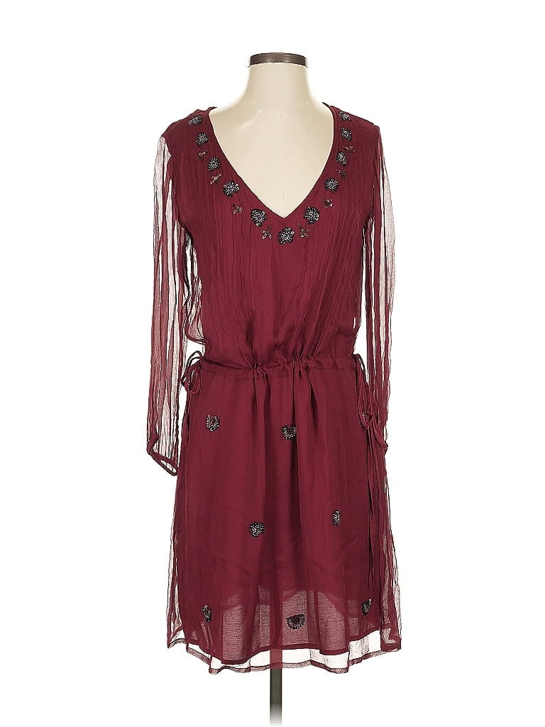 Pre-owned Hd In Paris Cocktail Dress In Burgundy