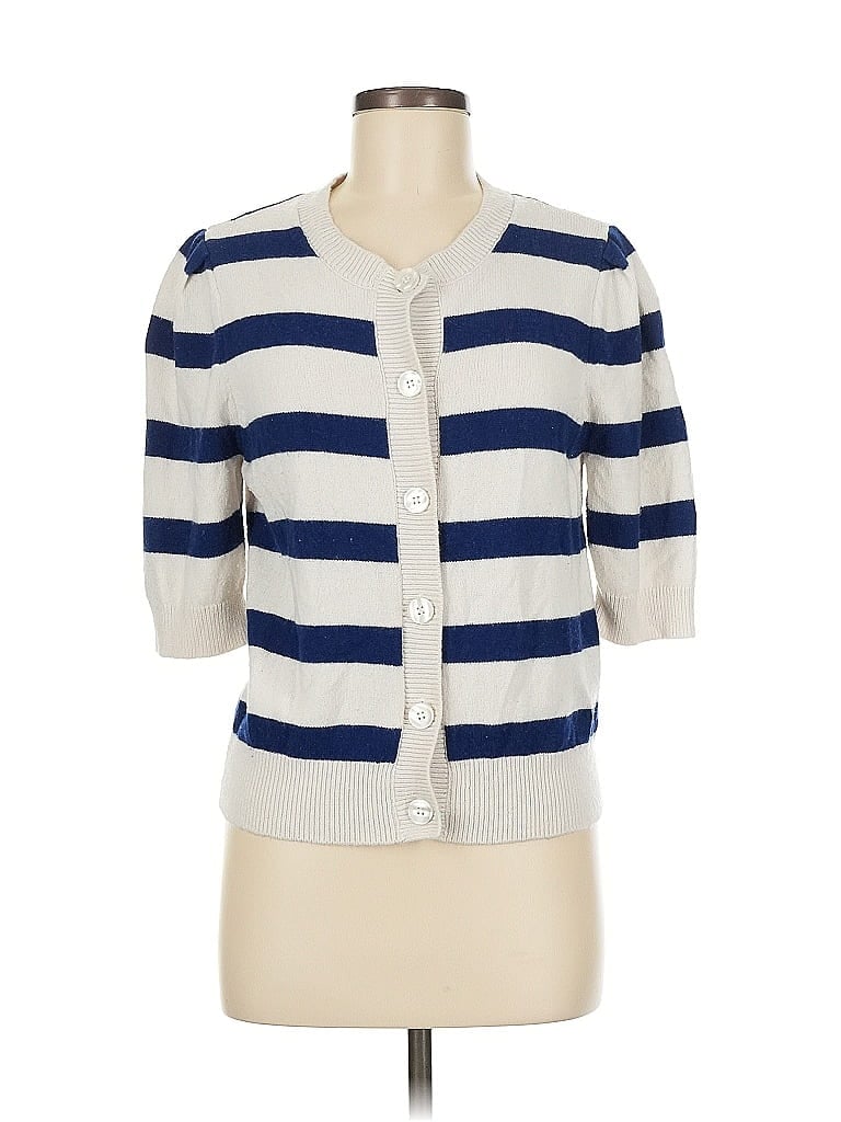 Pre-owned Baum Und Pferdgarten Cardigan Sweater In White