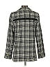Tanya Taylor Plaid Gray Black Blazer Size 0 - photo 2