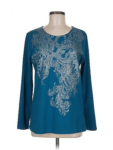 Christopher & Banks Long Sleeve T-Shirt (view 1)