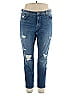 J Brand Hearts Blue Jeans Size 32 waist - photo 1