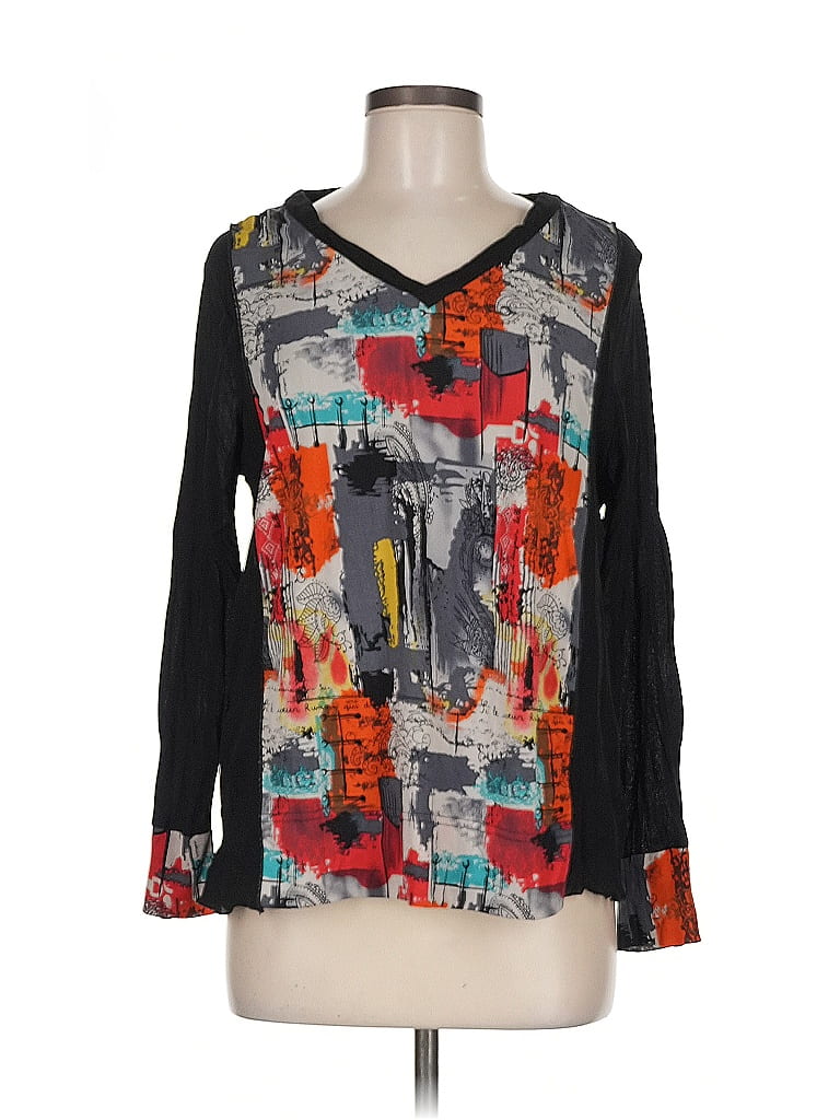 Click to view more detailed imagery on our partner's website Pre-owned Assorted Brands Long Sleeve Blouse In Black