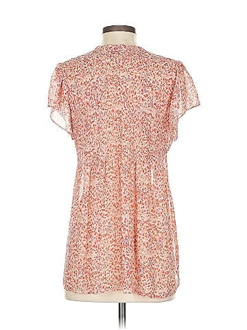 Joie Short Sleeve Silk Top (view 2)