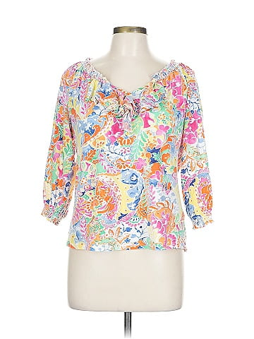 Lauren by Ralph Lauren 3/4 Sleeve T-Shirt (view 1)
