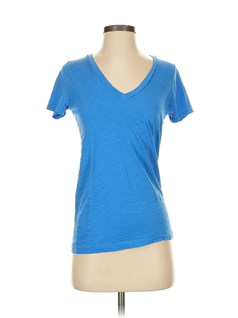 Pre-owned J.crew Factory Store Active T-shirt In Blue