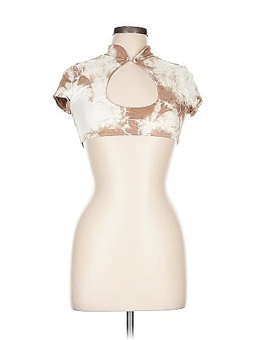 Frankies Bikinis Short Sleeve Turtleneck (view 1)
