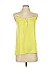 Armani Exchange 100% Polyester Yellow Sleeveless Blouse Size XS - photo 1