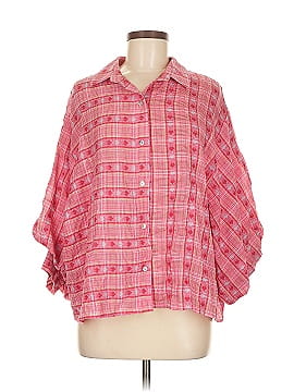 Entro 3/4 Sleeve Button Down Shirt